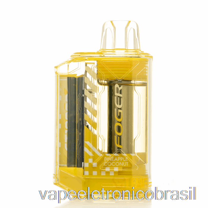 Vape Recarregável Foger Ct10000 Abacaxi Descartável Coco